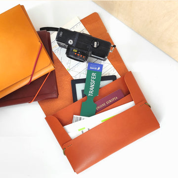Passenger Leather folder